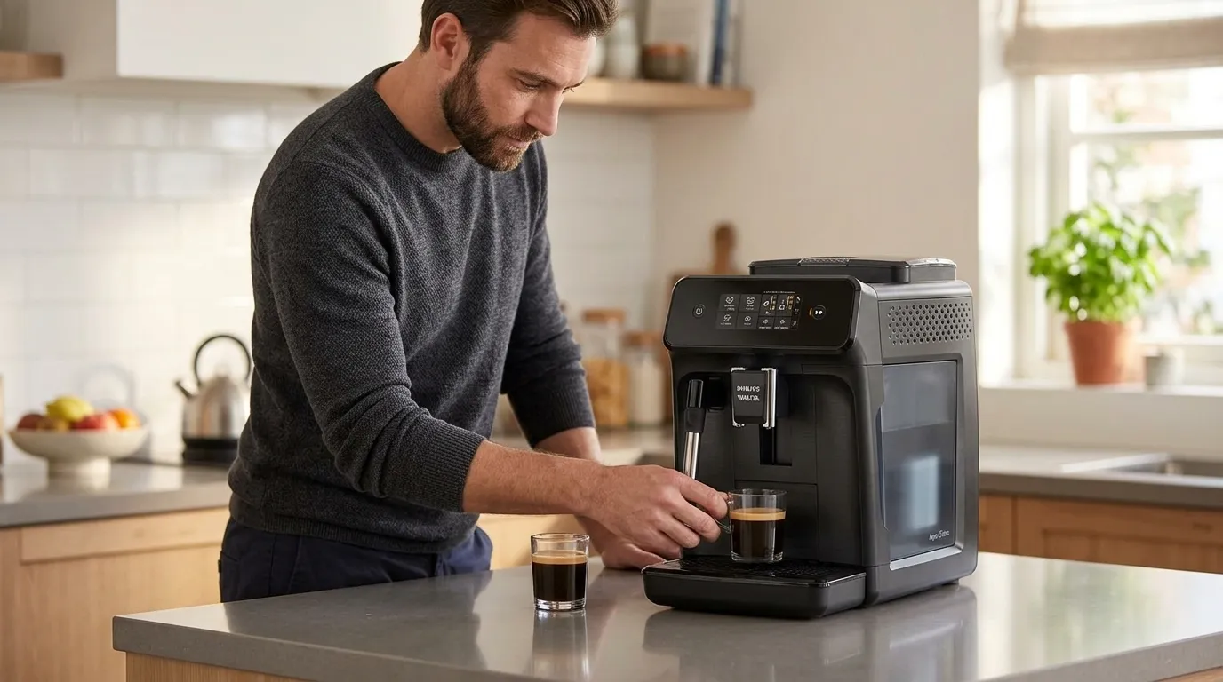 Cafeteira Automática Elétrica com Moedor de Grãos Philips Walita em Presidente Prudente