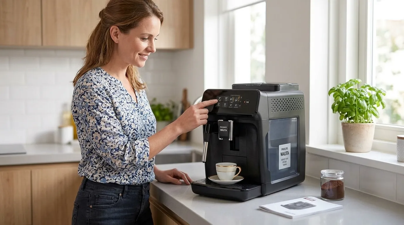 cafeteira espresso philips walita extração e vapor