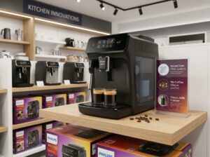 Cafeteira Espresso Philips Walita Cor Preto